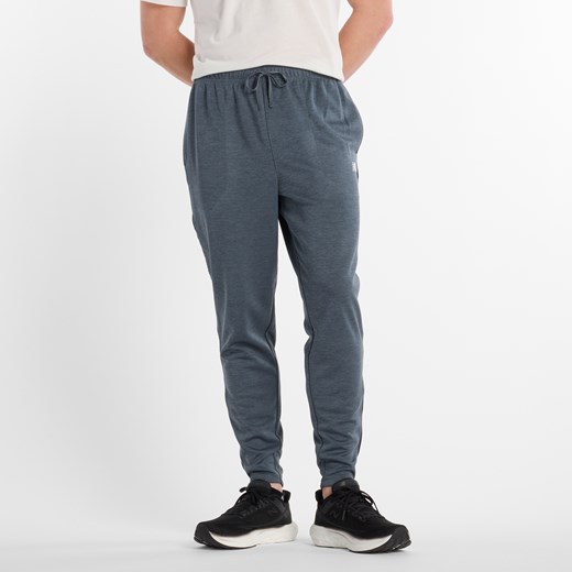 Spodnie męskie New Balance MP51905GT – szare ze sklepu New Balance Poland w kategorii Spodnie męskie - zdjęcie 184573724