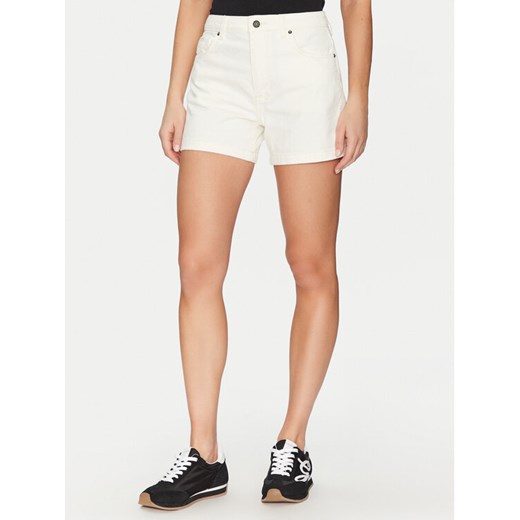 Guess Jeans Szorty materiałowe W5GD0S D5M62 Biały Regular Fit ze sklepu MODIVO w kategorii Szorty - zdjęcie 184575280