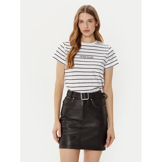 Guess Jeans T-Shirt W4BI53 KCIE1 Kolorowy Regular Fit ze sklepu MODIVO w kategorii Bluzki damskie - zdjęcie 184575300
