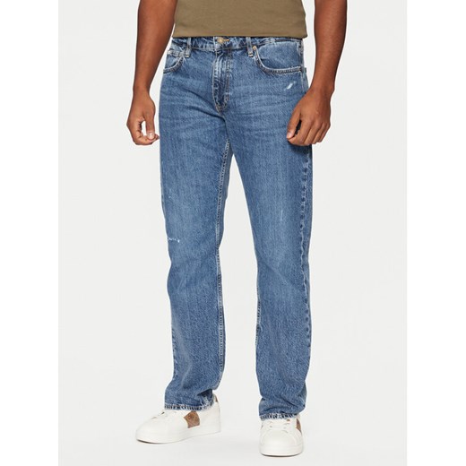 Guess Jeans Jeansy M5RA1B D5M52 Niebieski Straight Leg ze sklepu MODIVO w kategorii Jeansy męskie - zdjęcie 184575331