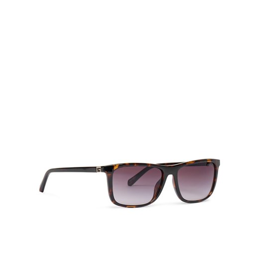 Guess Okulary przeciwsłoneczne GU00169 Brązowy ze sklepu MODIVO w kategorii Okulary przeciwsłoneczne męskie - zdjęcie 184575350