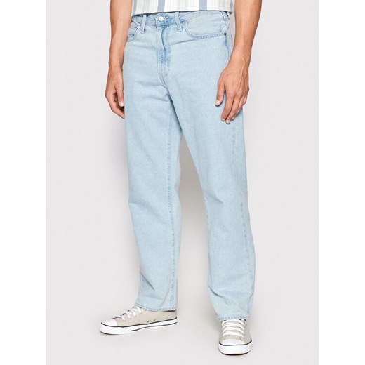 Levi's® Jeansy WellThread™ A1228-0002 Niebieski Loose Fit ze sklepu MODIVO w kategorii Jeansy męskie - zdjęcie 184575362