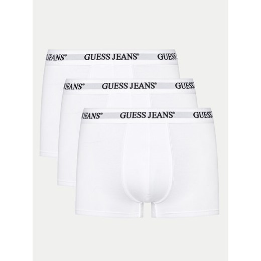 Guess Jeans Komplet 3 par bokserek M4BZ48 K6YW1 Biały ze sklepu MODIVO w kategorii Majtki męskie - zdjęcie 184575373