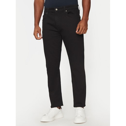 Guess Jeans Jeansy M4BA1C D5DN1 Czarny Slim Fit ze sklepu MODIVO w kategorii Jeansy męskie - zdjęcie 184575383