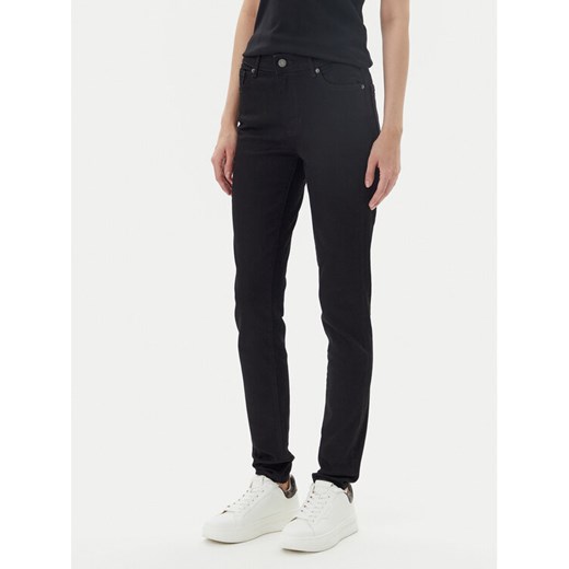 Guess Jeans Jeansy W4YA92 D5DL1 Czarny Skinny Fit ze sklepu MODIVO w kategorii Jeansy damskie - zdjęcie 184575391