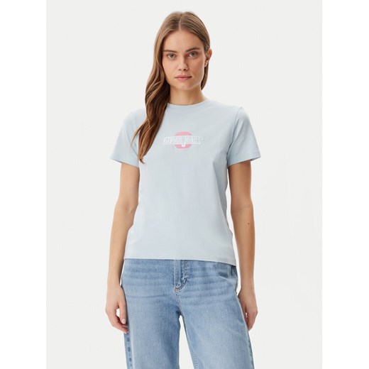 Guess Jeans T-Shirt W5GI26 J1314 Granatowy Regular Fit ze sklepu MODIVO w kategorii Bluzki damskie - zdjęcie 184575410