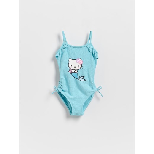 Reserved - Strój kąpielowy Hello Kitty - jasnoturkusowy ze sklepu Reserved w kategorii Stroje kąpielowe - zdjęcie 184576213
