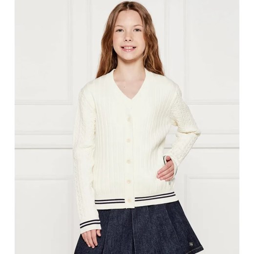 Guess Kardigan | Regular Fit ze sklepu Gomez Fashion Store w kategorii Swetry dziewczęce - zdjęcie 184576693