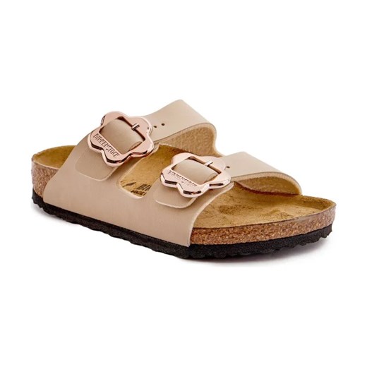 Birkenstock Klapki Arizona | z dodatkiem skóry ze sklepu Gomez Fashion Store w kategorii Klapki dziecięce - zdjęcie 184576752