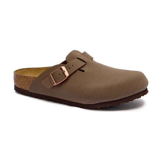 Birkenstock Mule Boston | z dodatkiem skóry ze sklepu Gomez Fashion Store w kategorii Klapki dziecięce - zdjęcie 184576754