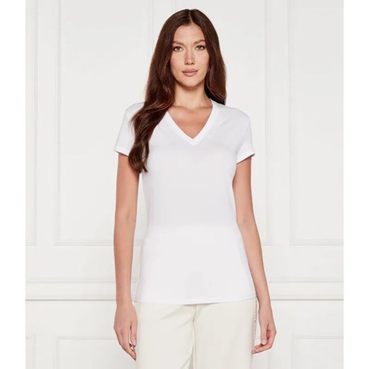 Armani Exchange T-shirt | Slim Fit ze sklepu Gomez Fashion Store w kategorii Bluzki damskie - zdjęcie 184576841
