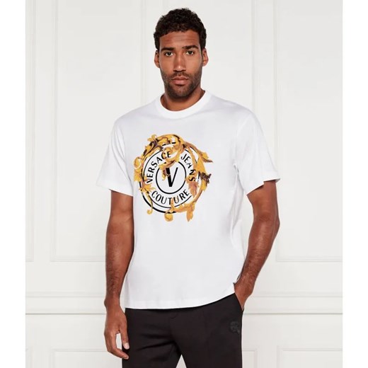 Versace Jeans Couture T-shirt | Regular Fit ze sklepu Gomez Fashion Store w kategorii T-shirty męskie - zdjęcie 184576851