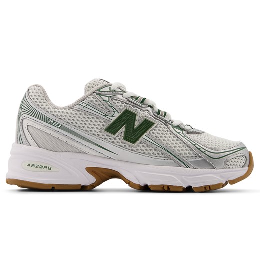 Buty dziecięce New Balance GR740SF – srebrne ze sklepu New Balance Poland w kategorii Buty sportowe dziecięce - zdjęcie 184578222