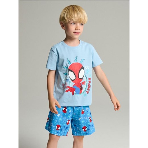 Sinsay - Piżama dwuczęściowa Spidey & His Amazing Friends - błękitny ze sklepu Sinsay w kategorii Piżamy dziecięce - zdjęcie 184579954