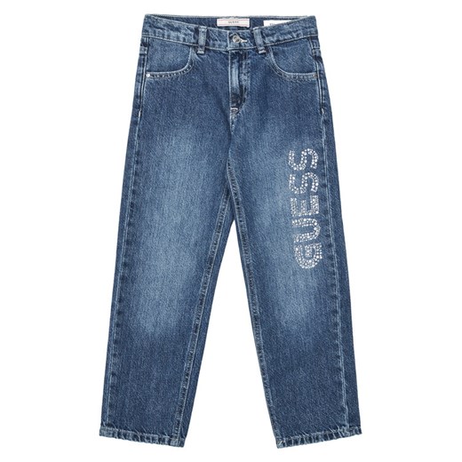 Guess Jeansy J5YA09 D45E0 Niebieski Regular Fit ze sklepu MODIVO w kategorii Spodnie chłopięce - zdjęcie 184580061