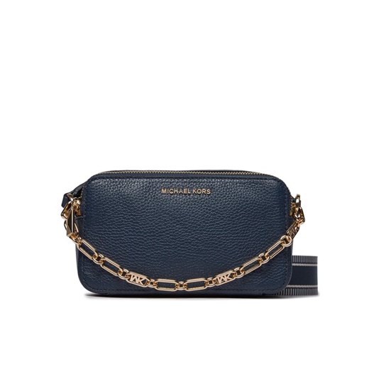 MICHAEL Michael Kors Torebka Jet Set 32S3GJ6C1L Granatowy ze sklepu MODIVO w kategorii Listonoszki - zdjęcie 184580064