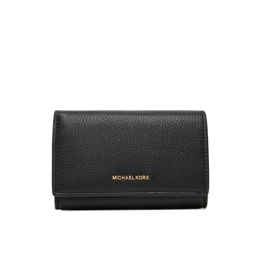 MICHAEL Michael Kors Duży Portfel Damski 32T5GJ6D9L Czarny ze sklepu MODIVO w kategorii Portfele damskie - zdjęcie 184580132