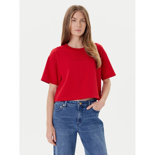 MICHAEL Michael Kors T-Shirt MT551T65MF Czerwony Relaxed Fit ze sklepu MODIVO w kategorii Bluzki damskie - zdjęcie 184580134