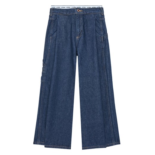 Guess Jeansy J5RA12 D45E0 Granatowy Regular Fit ze sklepu MODIVO w kategorii Spodnie chłopięce - zdjęcie 184580144