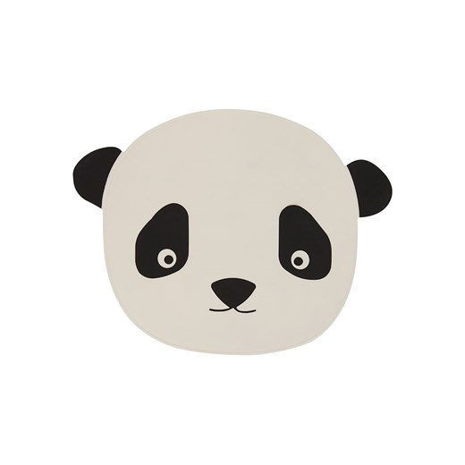 OYOY mini Podkładka stołowa &quot;Panda&quot; w kolorze beżowym - 35 x 45 cm ze sklepu Limango Polska w kategorii Podkładki na stół - zdjęcie 184581173