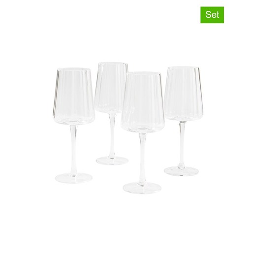 Jotex Kieliszki (4 szt.) &quot;Nina&quot; do wina - 340 ml ze sklepu Limango Polska w kategorii Kieliszki - zdjęcie 184581434