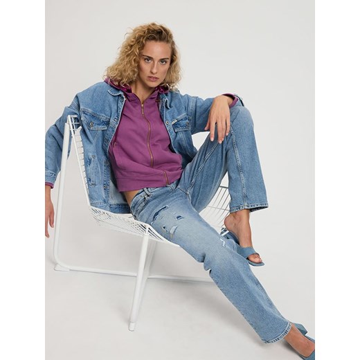 Bluza damska Cross Jeans bawełniana