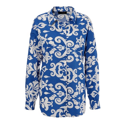 Aniston Bluzka w kolorze niebiesko-białym Aniston 42 okazja Limango Polska