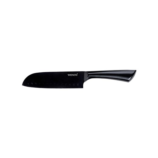 Wenko Nóż santoku &quot;Ace&quot; w kolorze czarnym - dł. 31,5 cm ze sklepu Limango Polska w kategorii Noże kuchenne - zdjęcie 184583320