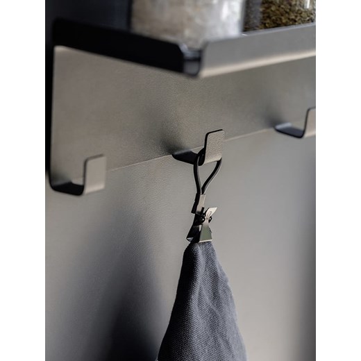 Wenko Oczka zaciskowe (8 szt.) w kolorze czarnym Wenko onesize promocja Limango Polska