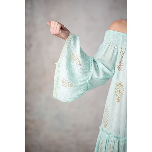 Lula Natura Sukienka w kolorze błękitnym Lula Natura onesize okazja Limango Polska