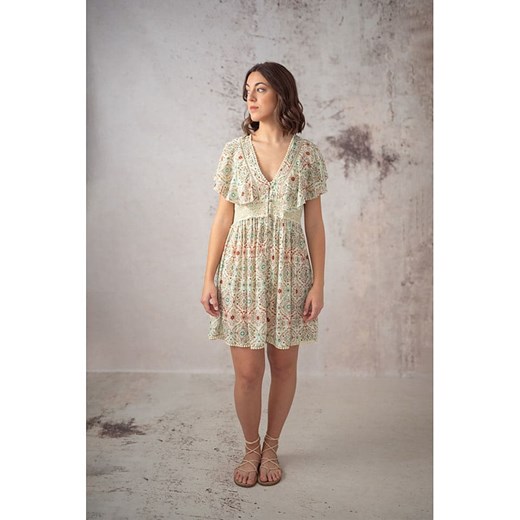 Lula Natura Sukienka w kolorze beżowym ze sklepu Limango Polska w kategorii Sukienki - zdjęcie 184583713