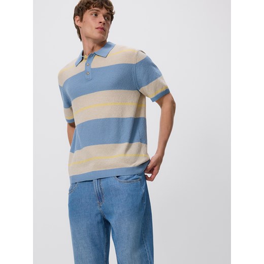 Reserved - Jeansy straight fit - niebieski Reserved 36 Reserved