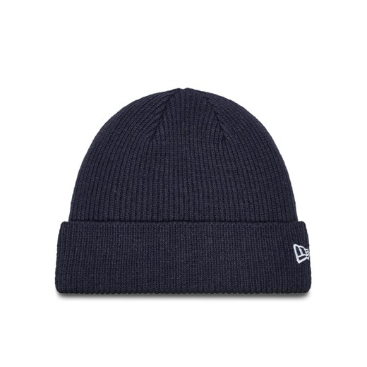 Czapka New Era Wool Cuff Knit Beanie 60424813 Granatowy ze sklepu eobuwie.pl w kategorii Czapki zimowe męskie - zdjęcie 184584691