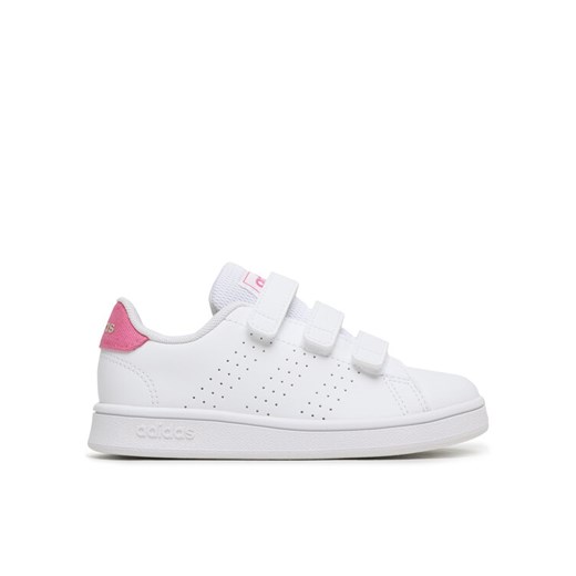 adidas Sneakersy Advantage Lifestyle Court IG2521 Biały ze sklepu MODIVO w kategorii Trampki dziecięce - zdjęcie 184584882