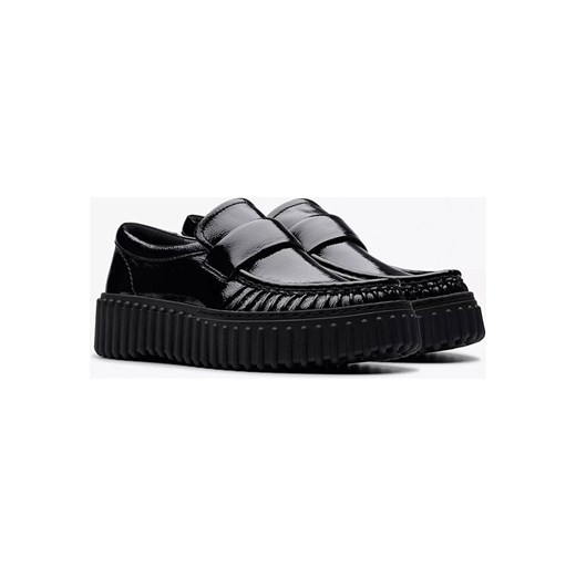 Clarks Skórzane mokasyny "Torhill Mocc" w kolorze czarnym Clarks 38 okazyjna cena Limango Polska