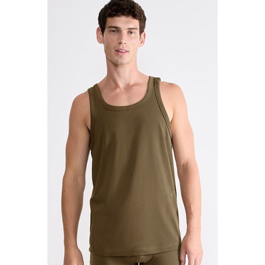 Sloggi tank top męski SLG 10222292-7305, Kolor khaki, Rozmiar L, Sloggi ze sklepu Intymna w kategorii T-shirty męskie - zdjęcie 184586694