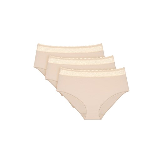 Triumph 3-pack figi damskie Feel of Modal 10214888-6720, Kolor kremowy, Rozmiar L, Triumph ze sklepu Intymna w kategorii Majtki damskie - zdjęcie 184586740