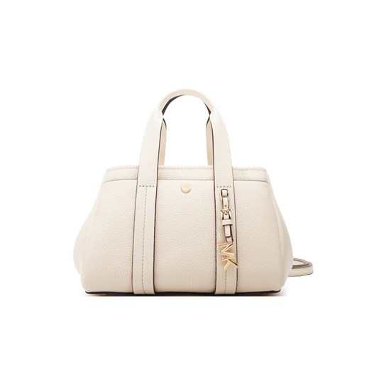 Torebka MICHAEL Michael Kors Romee XS 32T5G1ZC1L Beżowy ze sklepu eobuwie.pl w kategorii Kuferki - zdjęcie 184587222