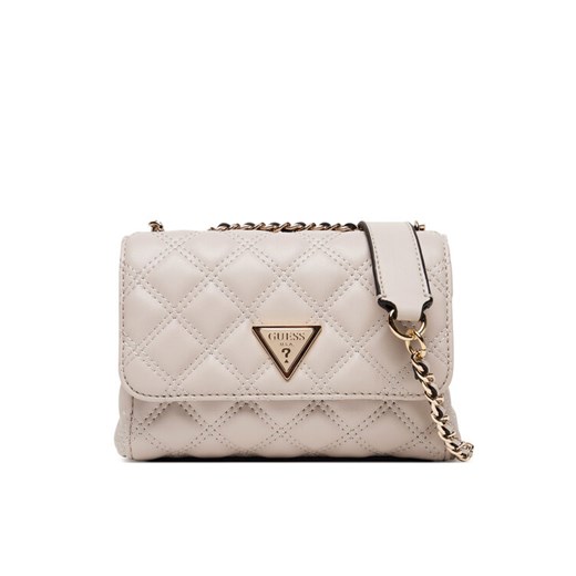 Torebka Guess Giully II Mini HWQG96 73740 Beżowy ze sklepu eobuwie.pl w kategorii Kopertówki - zdjęcie 184587243