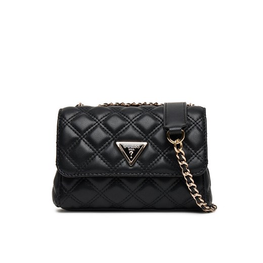 Torebka Guess Giully II Mini HWQG96 73740 Czarny ze sklepu eobuwie.pl w kategorii Kopertówki - zdjęcie 184587310