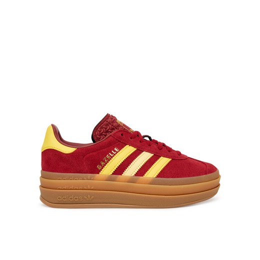 Sneakersy adidas Gazelle Bold JR5953 Bordowy ze sklepu eobuwie.pl w kategorii Buty sportowe damskie - zdjęcie 184587313