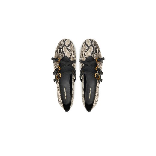 Baleriny MICHAEL Michael Kors Indy 40T5IDFP1E Beżowy Michael Michael Kors 40 eobuwie.pl