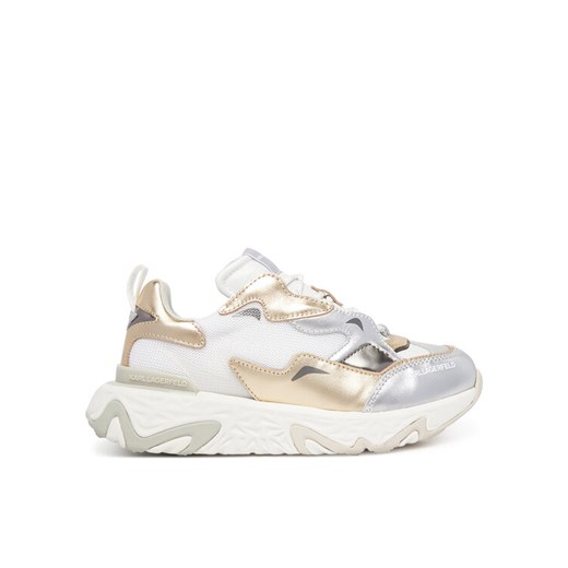 KARL LAGERFELD Sneakersy KL62425A Srebrny ze sklepu MODIVO w kategorii Buty sportowe damskie - zdjęcie 184588452