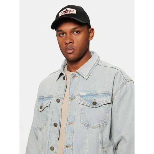Guess Jeans Czapka z daszkiem M5RZ17 WF8V1 Czarny ze sklepu MODIVO w kategorii Czapki z daszkiem męskie - zdjęcie 184588472