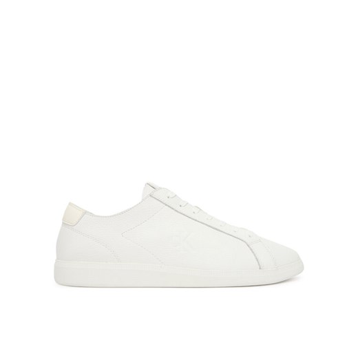 Calvin Klein Jeans Sneakersy Low Profile Cupsole Tmb Lth YM0YM01331 Biały ze sklepu MODIVO w kategorii Buty sportowe damskie - zdjęcie 184588473