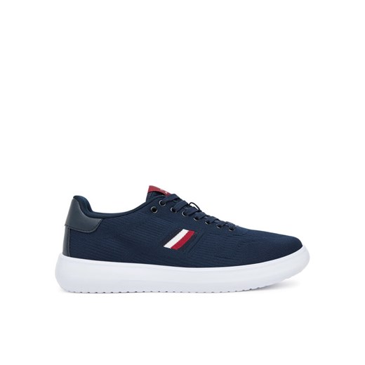 Tommy Hilfiger Sneakersy Modern Lightcup FM0FM05528 Granatowy ze sklepu MODIVO w kategorii Buty sportowe męskie - zdjęcie 184588483