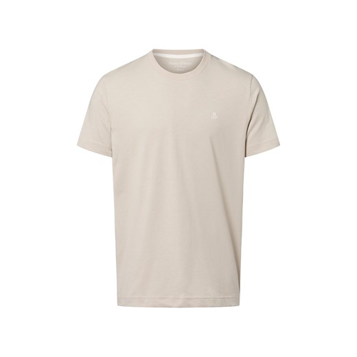Marc O'Polo Koszulka męska Mężczyźni Bawełna jasnoniebieski jednolity ze sklepu vangraaf w kategorii T-shirty męskie - zdjęcie 184589833