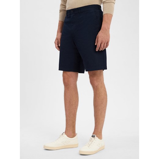 Nils Sundström Szorty Mężczyźni Bawełna granatowy jednolity ze sklepu vangraaf w kategorii Spodenki męskie - zdjęcie 184589860