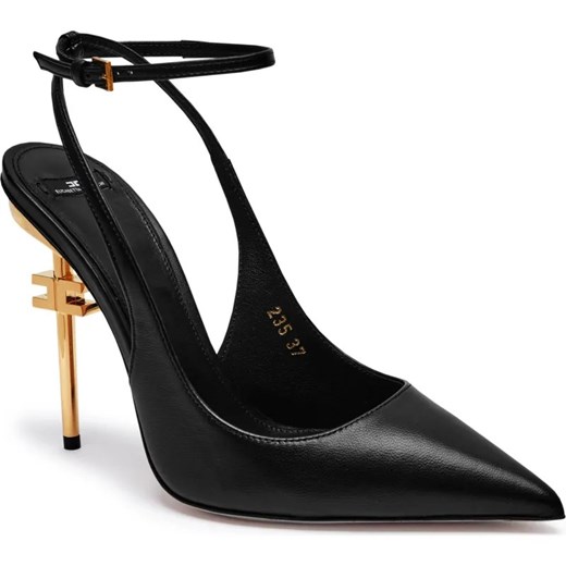 Elisabetta Franchi Skórzane szpilki ze sklepu Gomez Fashion Store w kategorii Czółenka - zdjęcie 184589900