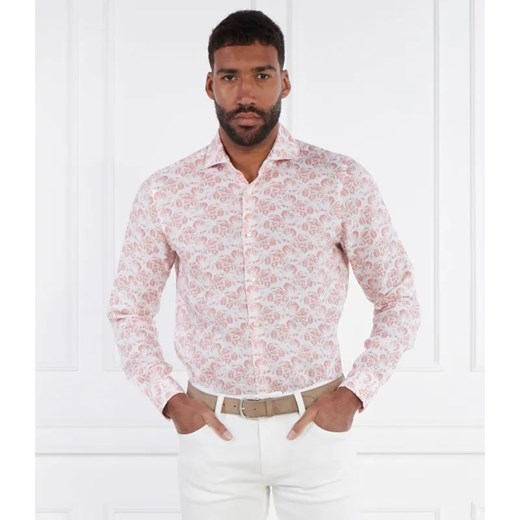 Joop! Lniana koszula 146Pai-W | Slim Fit Joop! 40 Gomez Fashion Store okazja